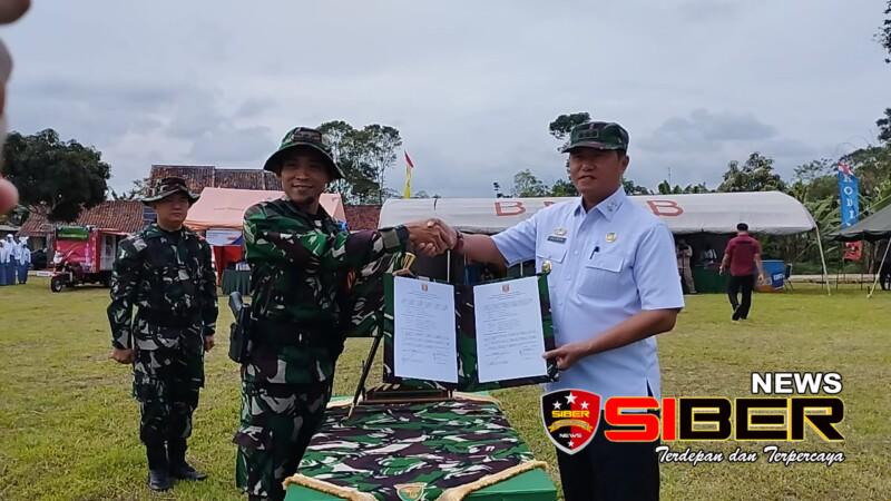 Kodim 0422/LB melaksanakan upacara TTMD ke 120 di Lampung Barat